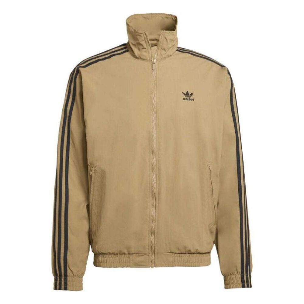 Adidas Mens Firebird 3 Stripes Track Top / Brown